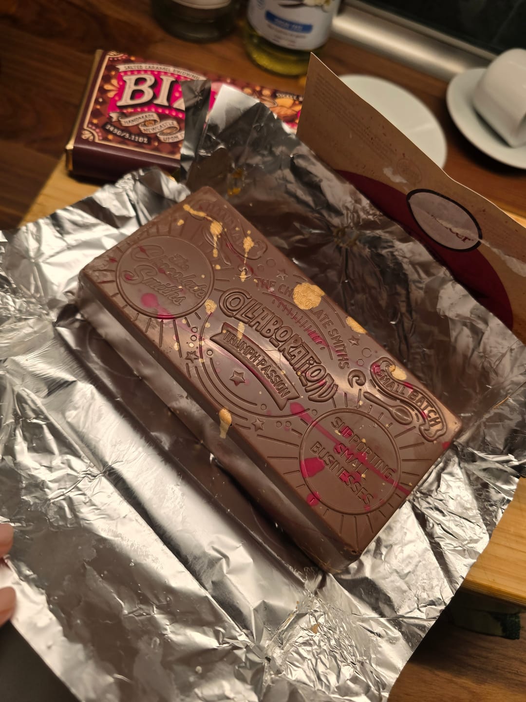Customer photo review of The Bakineer X The Chocolate Smiths Collaboration 390g