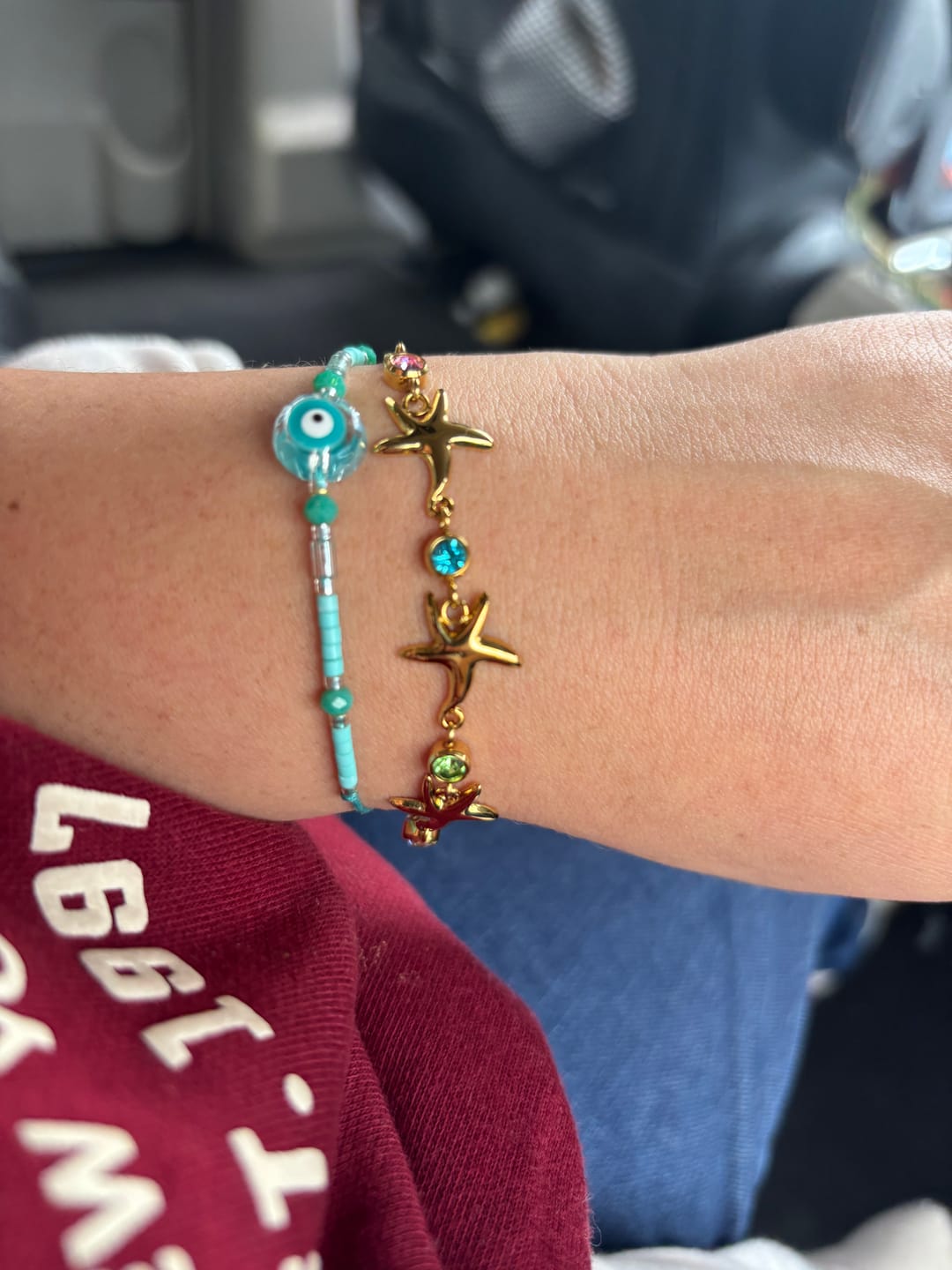 Customer photo review of Pulsera Rocalla