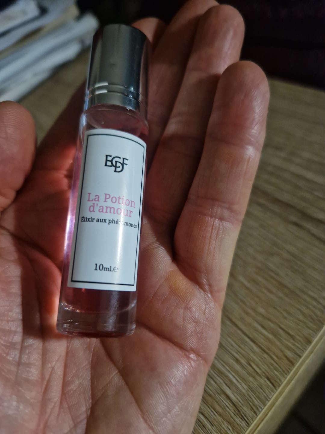 Customer photo review of Elixir Aux Phéromones