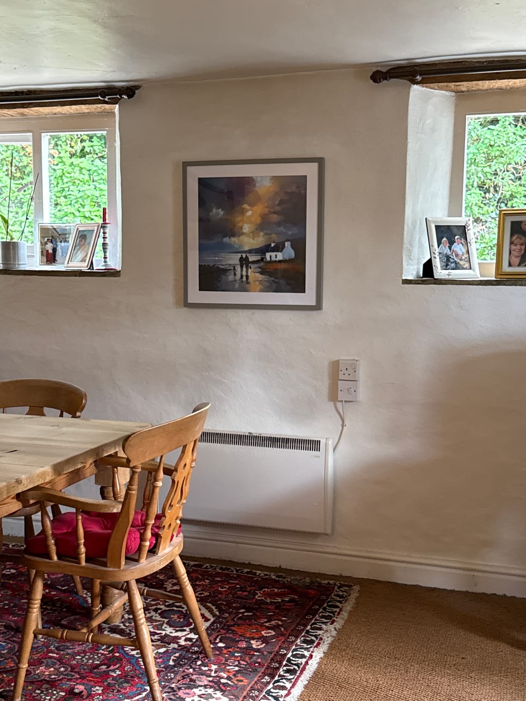 Customer photo review of Westering Home Square Framed Art Print