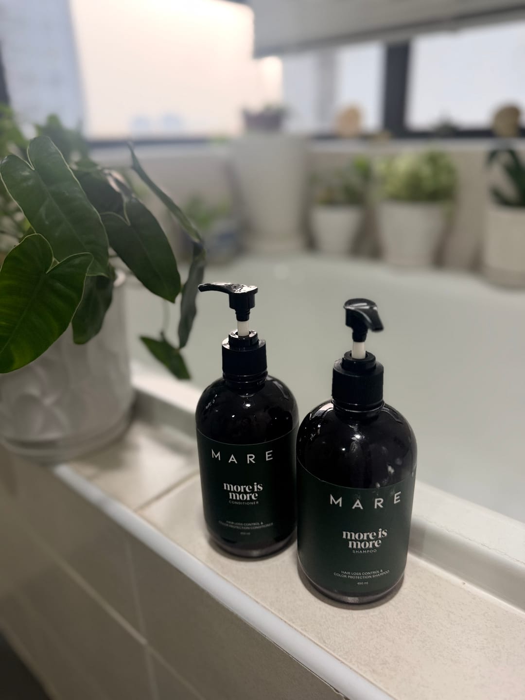 Customer photo review of HAIR REJUVENATION DUO Shampoo + Conditioner