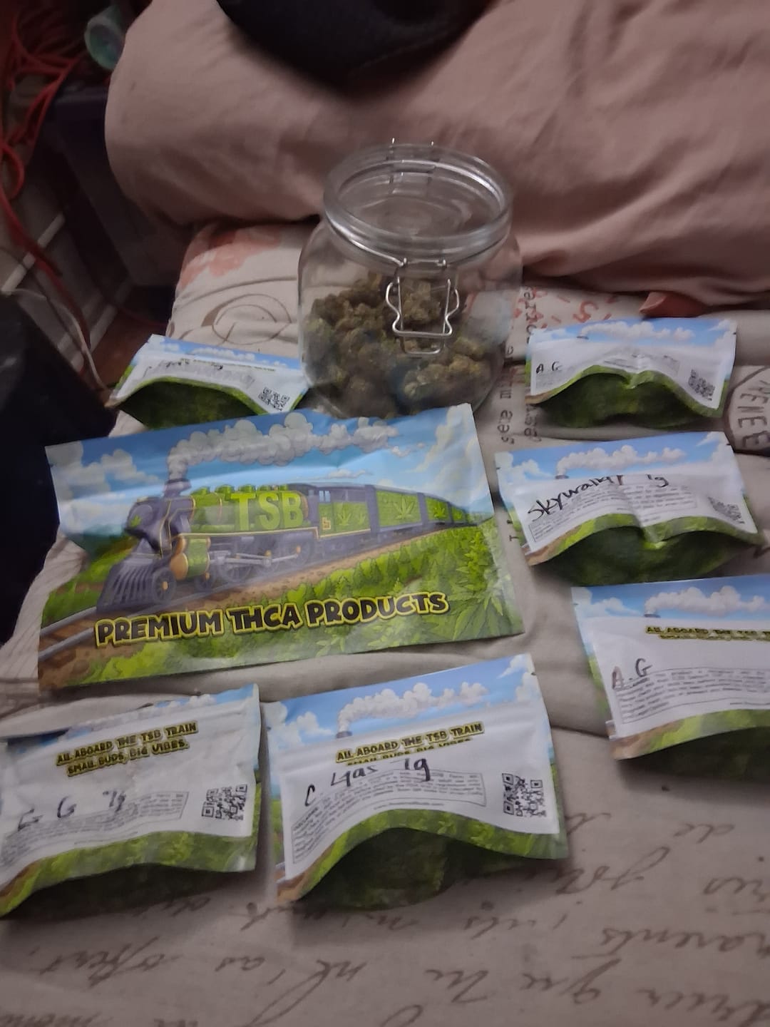Customer photo review of THCA Snowballs