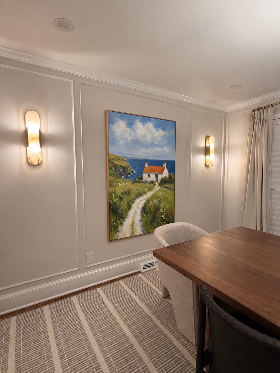 Customer photo review of Hill Cottage Landscape Wall Art