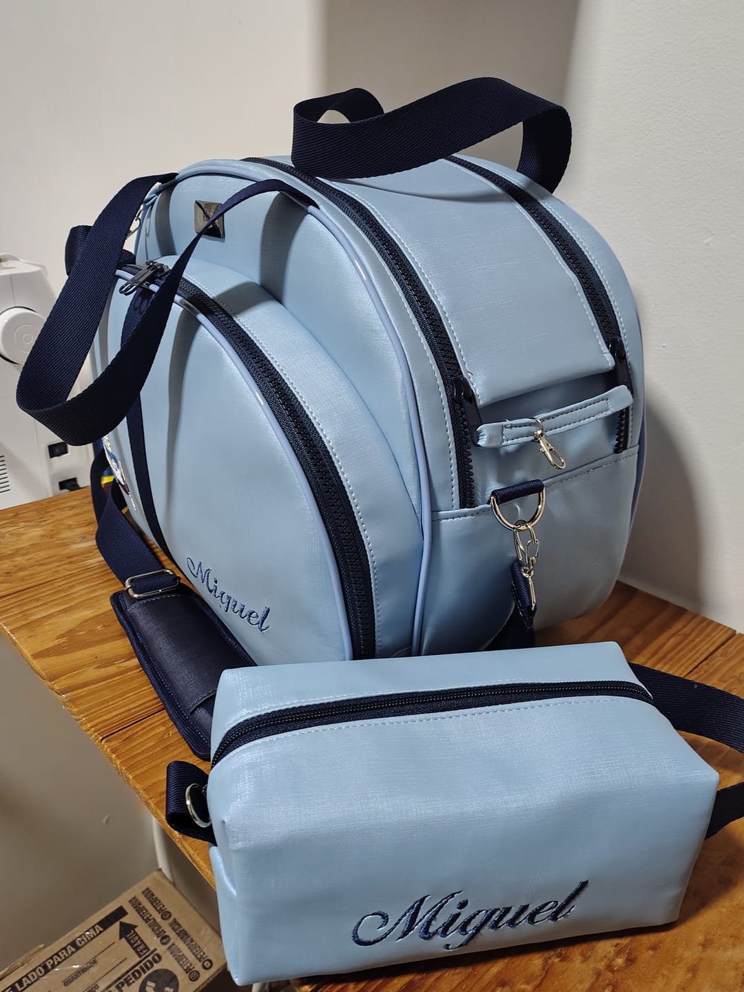 Customer photo review of DUNA 0.9MM FUNDO MALHA COR NEW AZUL