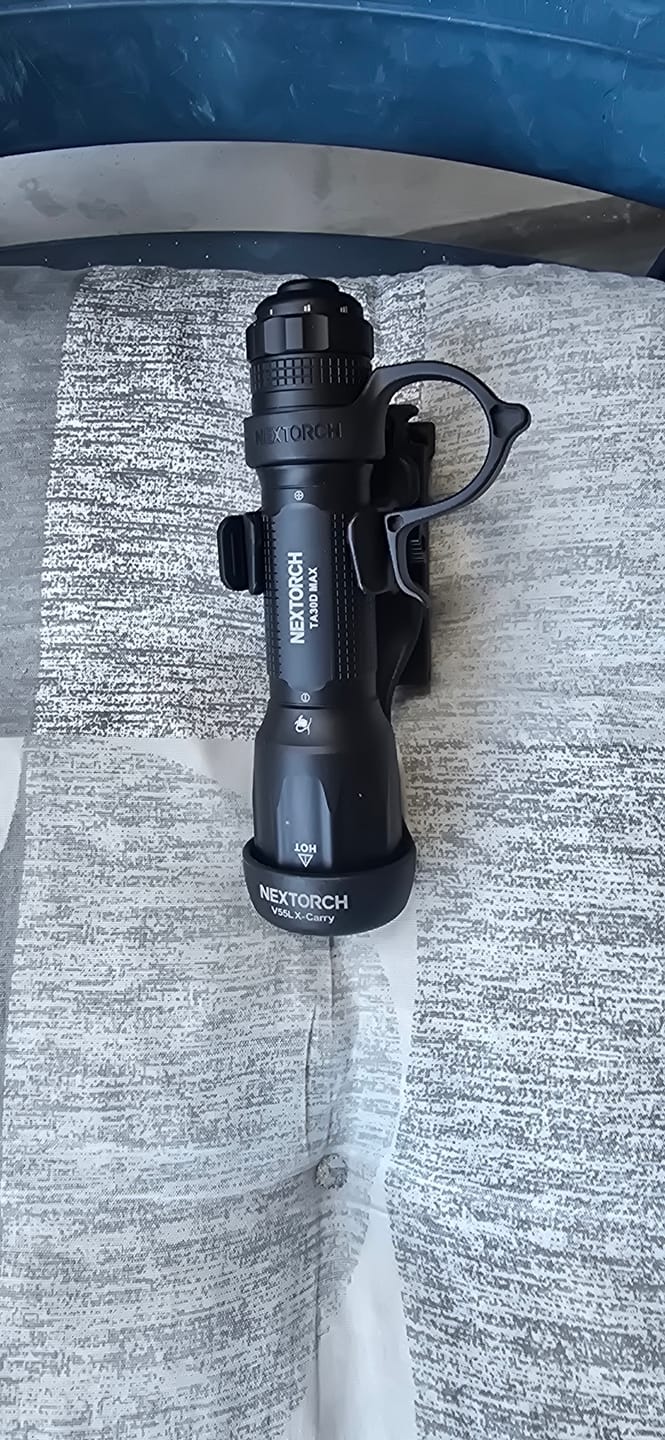 Customer photo review of NEXTORCH V55L (Large) Taktisches Taschenlampen Holster