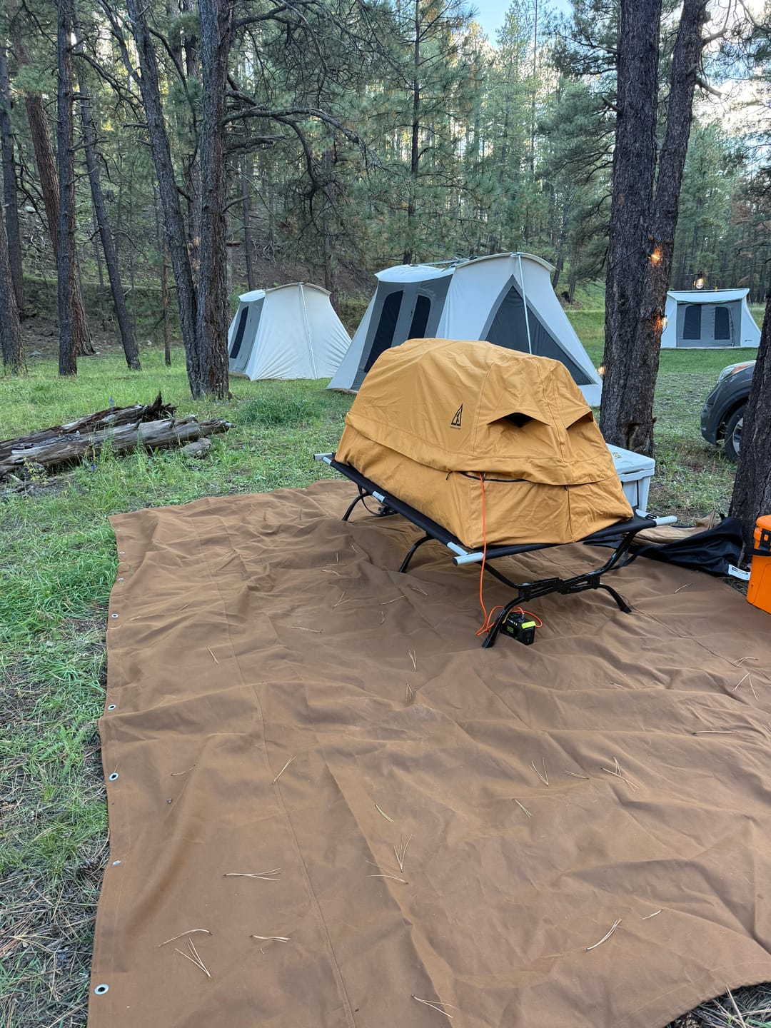 Customer photo review of DOMINATOR 3.0 CANVAS BEDROLL