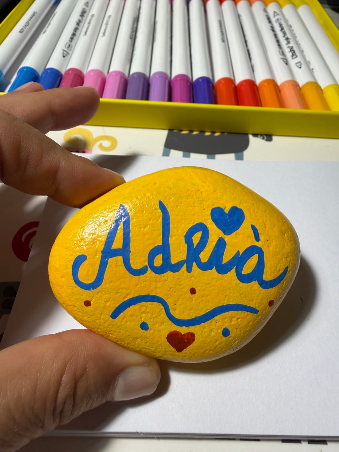 Customer photo review of Ohuhu Nahuku Direct-ink Acrylic Markers