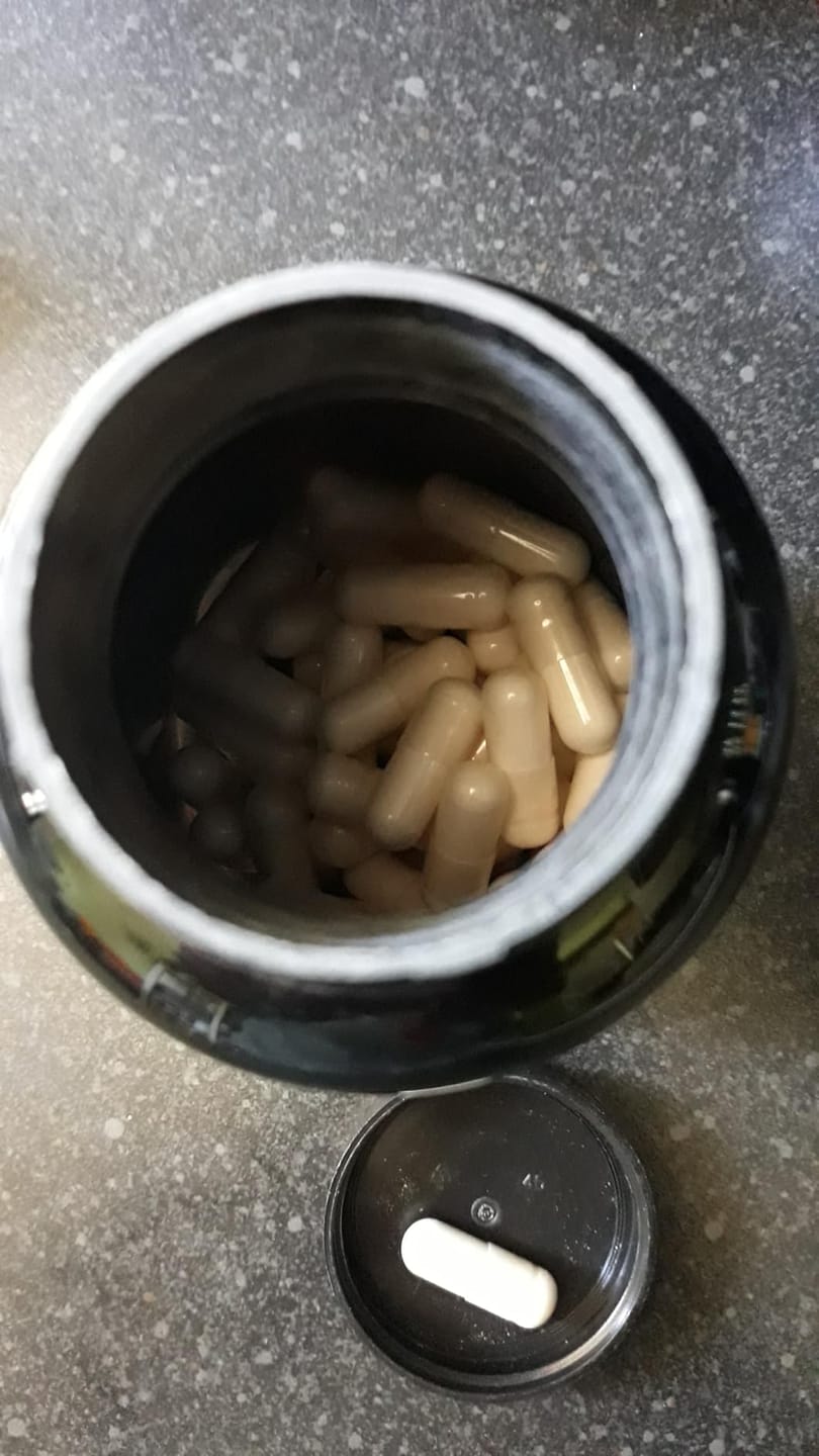 Customer photo review of Warrior DAA - D-Aspartic-Acid Supplement