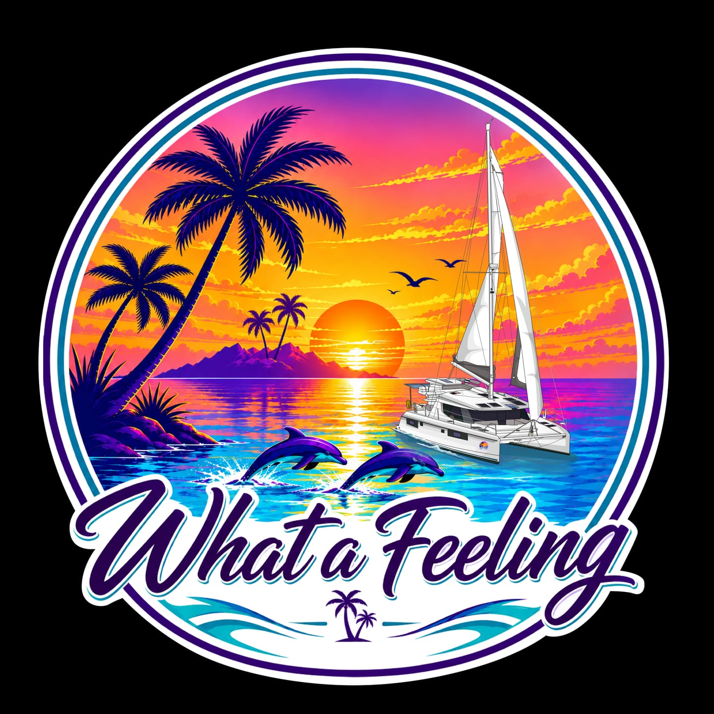 Customer photo review of Custom Digital Boat Artwork