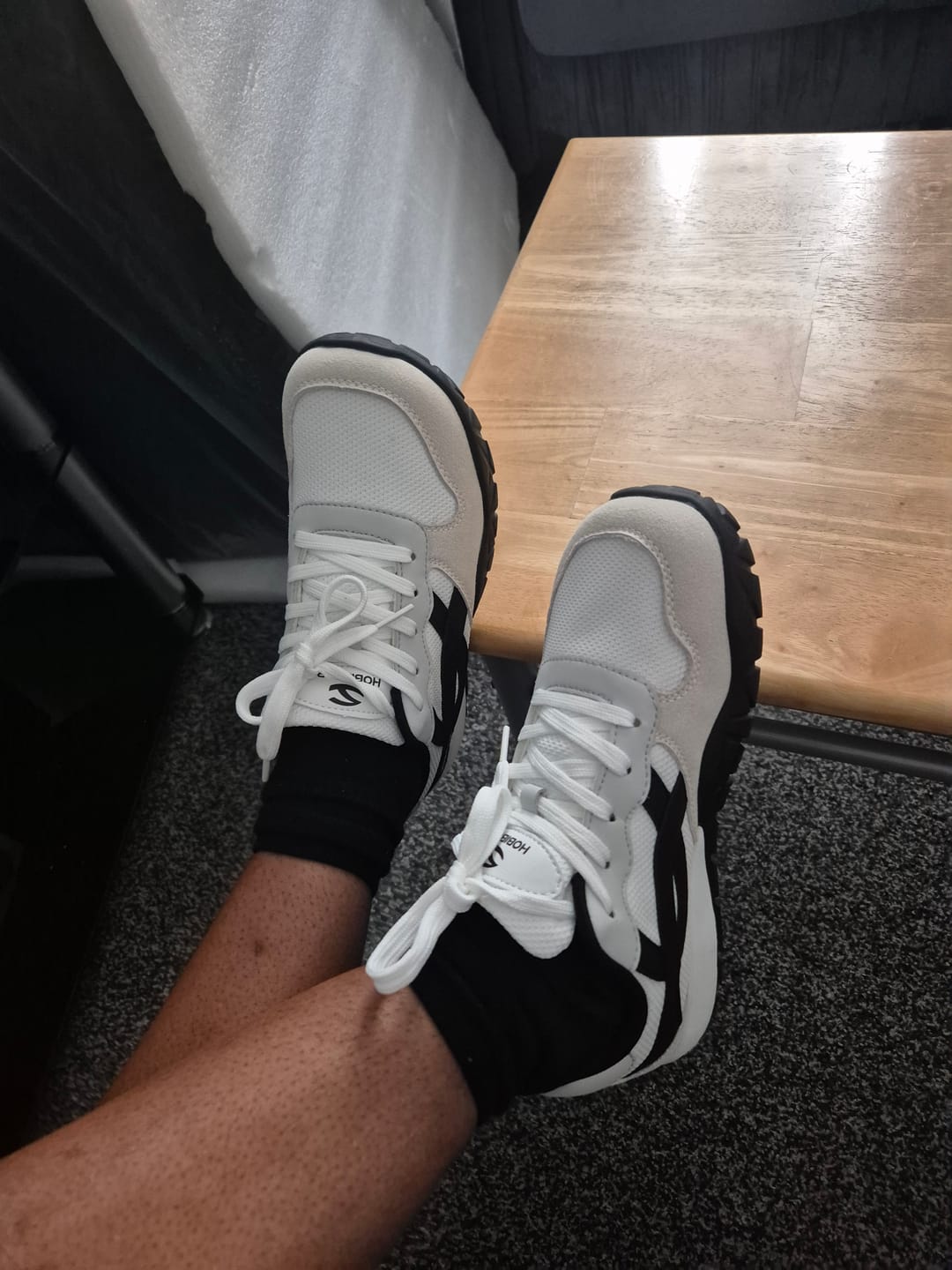 Customer photo review of Hareball - Wide Toe Sneakers
