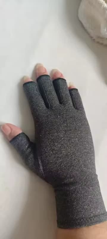 Customer photo review of Gants de compression en bambou