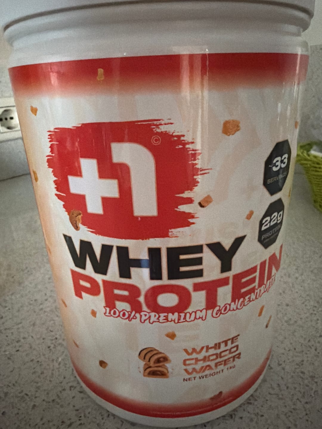 Customer photo review of +1© PREMIUM WHEY PROTEIN (1kg)