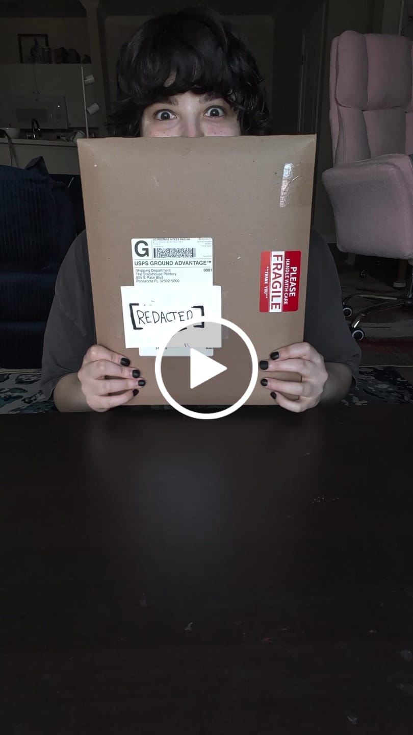 Customer video review of 8x10 Test Print