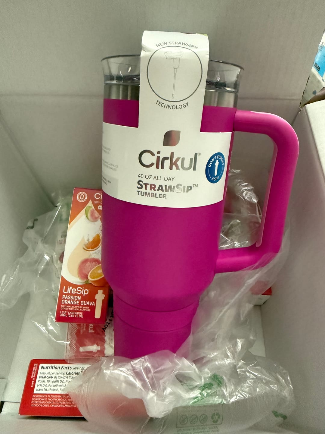 Customer photo review of 40oz. All-Day StrawSip™ Tumbler