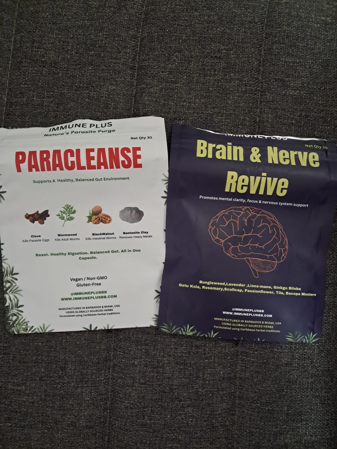 Customer photo review of Brain & Focus Blend | Herbal Focus Capsules with Ginkgo & Lion's Mane