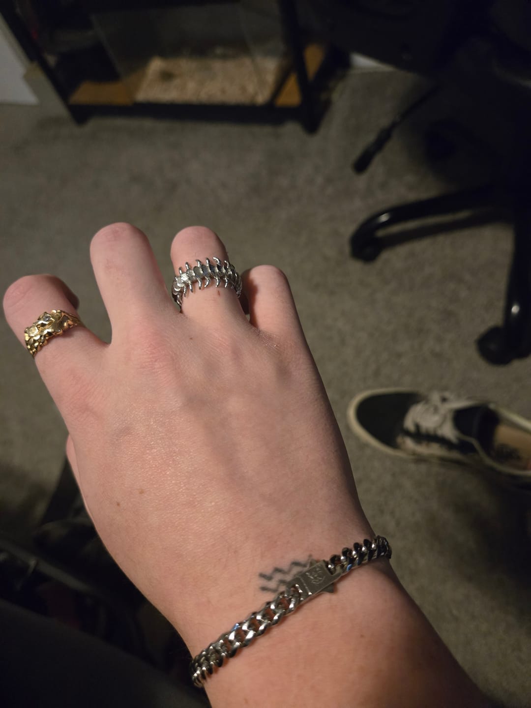 Customer photo review of CUBAN LINK BRACELET