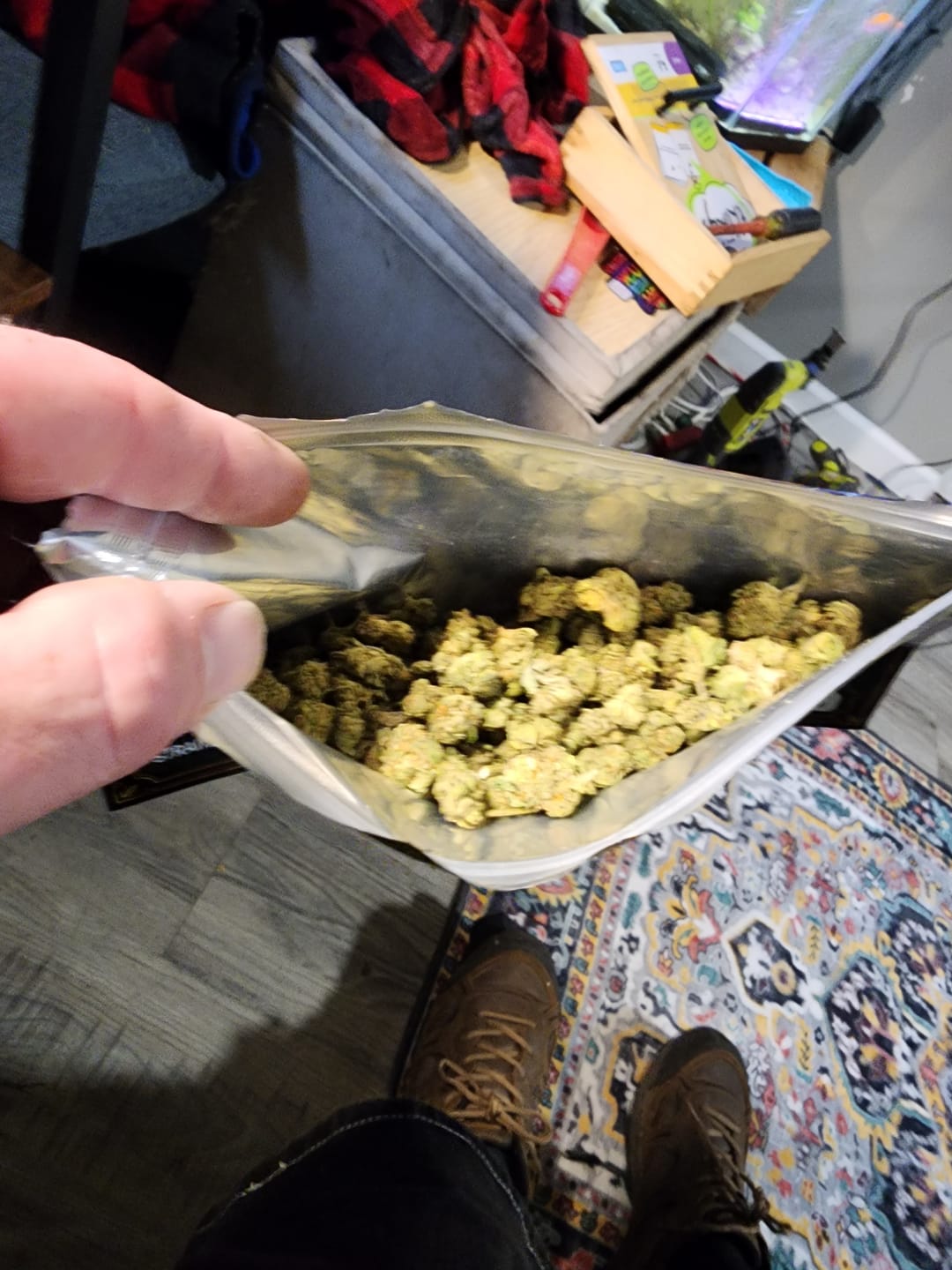 Customer photo review of Cheap THCA Smalls Ounce