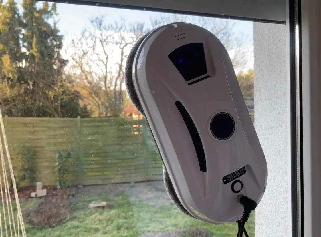 Customer photo review of Robot Limpia Cristales con control remoto