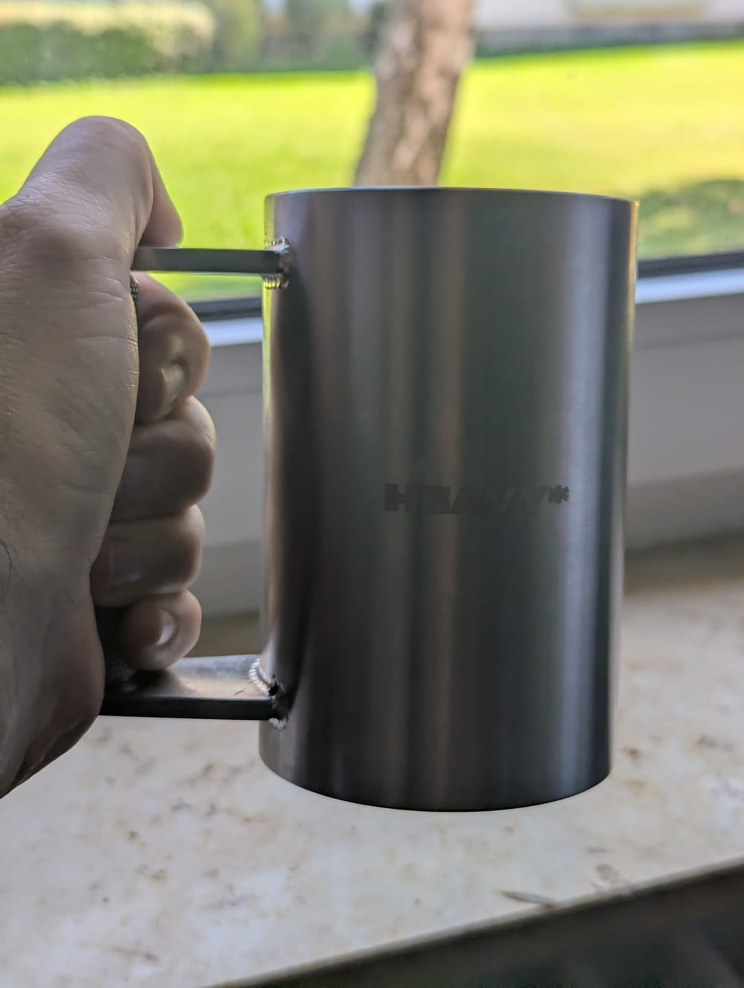 Customer photo review of 5lb HEAVY* Mug