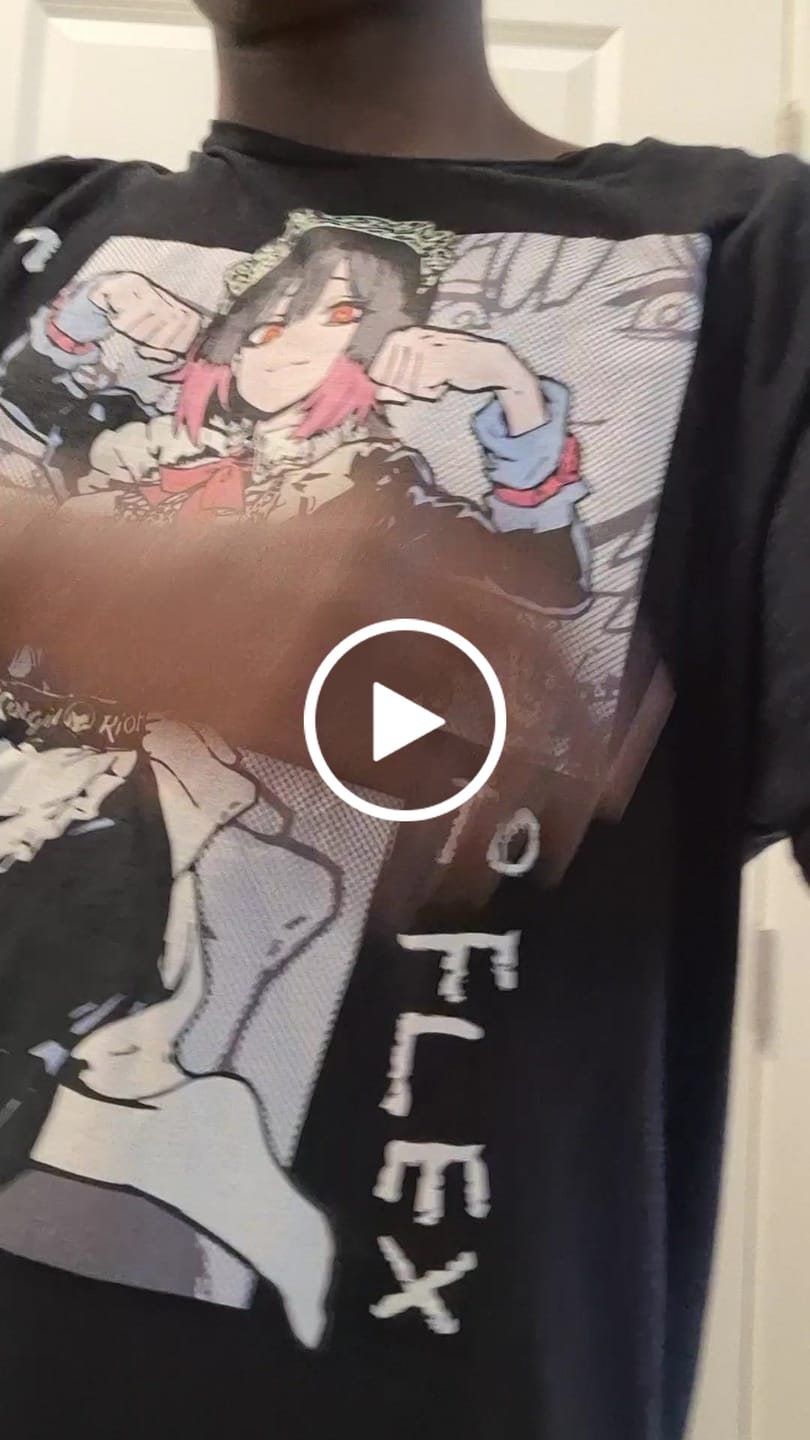 Customer video review of Maid To Flex ❀ T-shirt