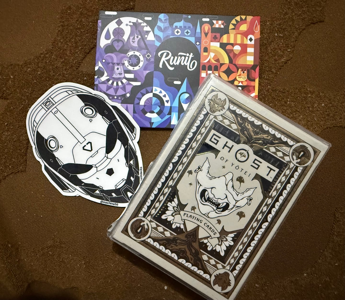Customer photo review of Ghost of Yotei Collector's Edition Playing Cards