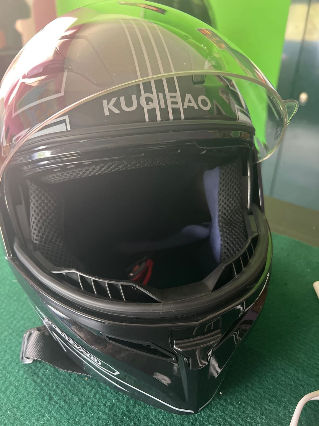 Customer photo review of K1 Modular Helmet - Bluetooth Headset