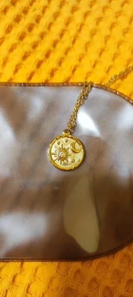 Customer photo review of Lunar Radiance Necklace