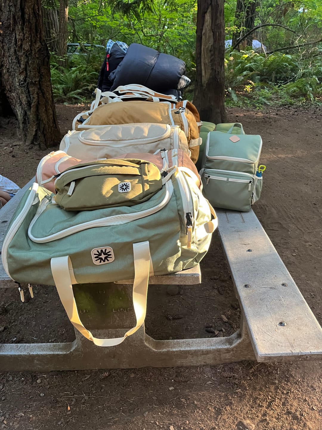 Customer photo review of States Duffel Bag Sage