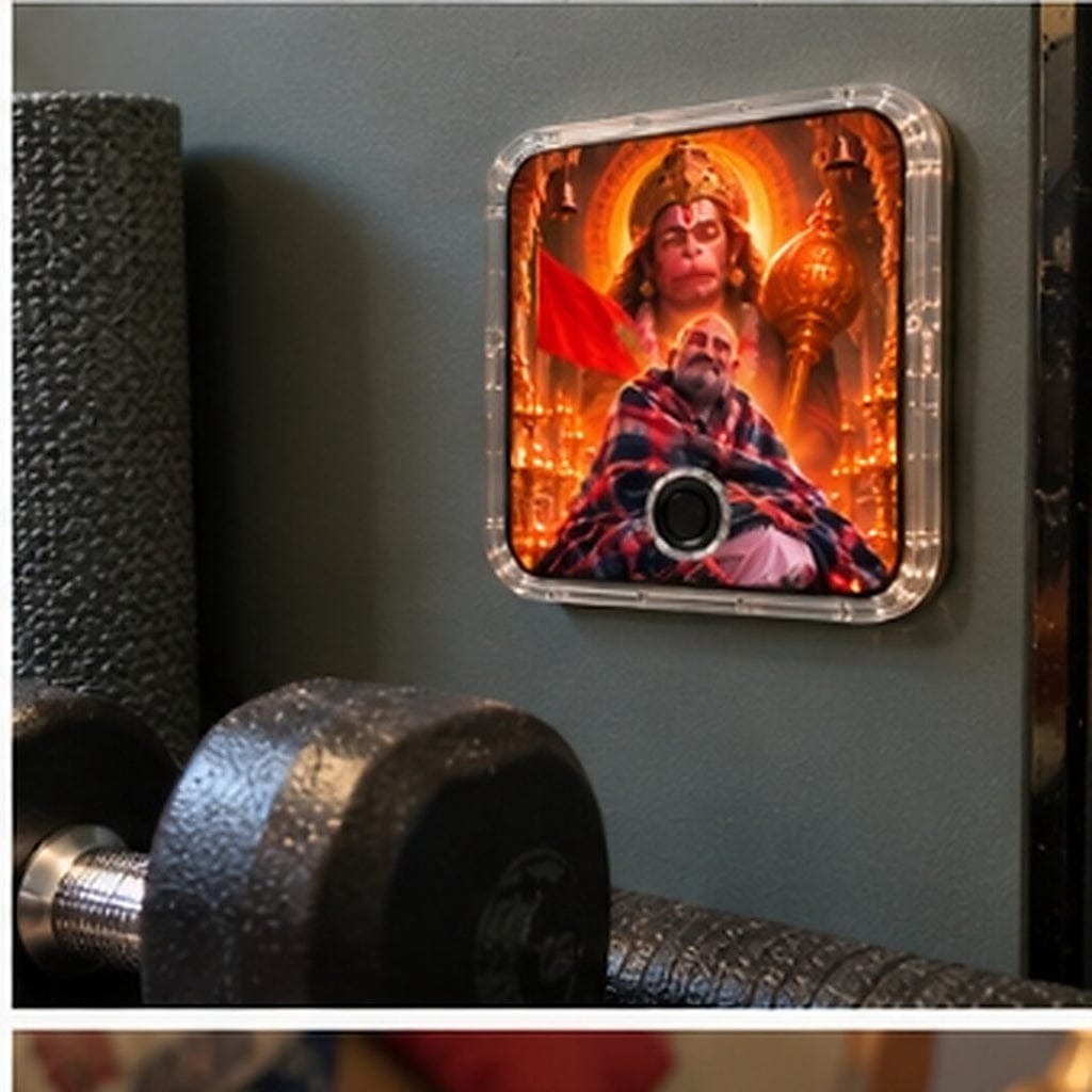 Customer photo review of Hanuman Chalisa Musical Magnet