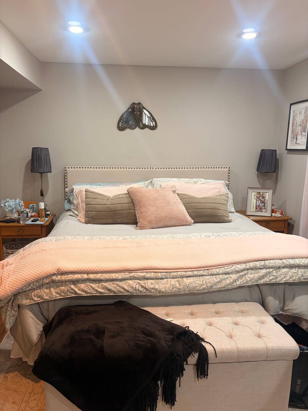 Customer photo review of MarshMellow Comforter