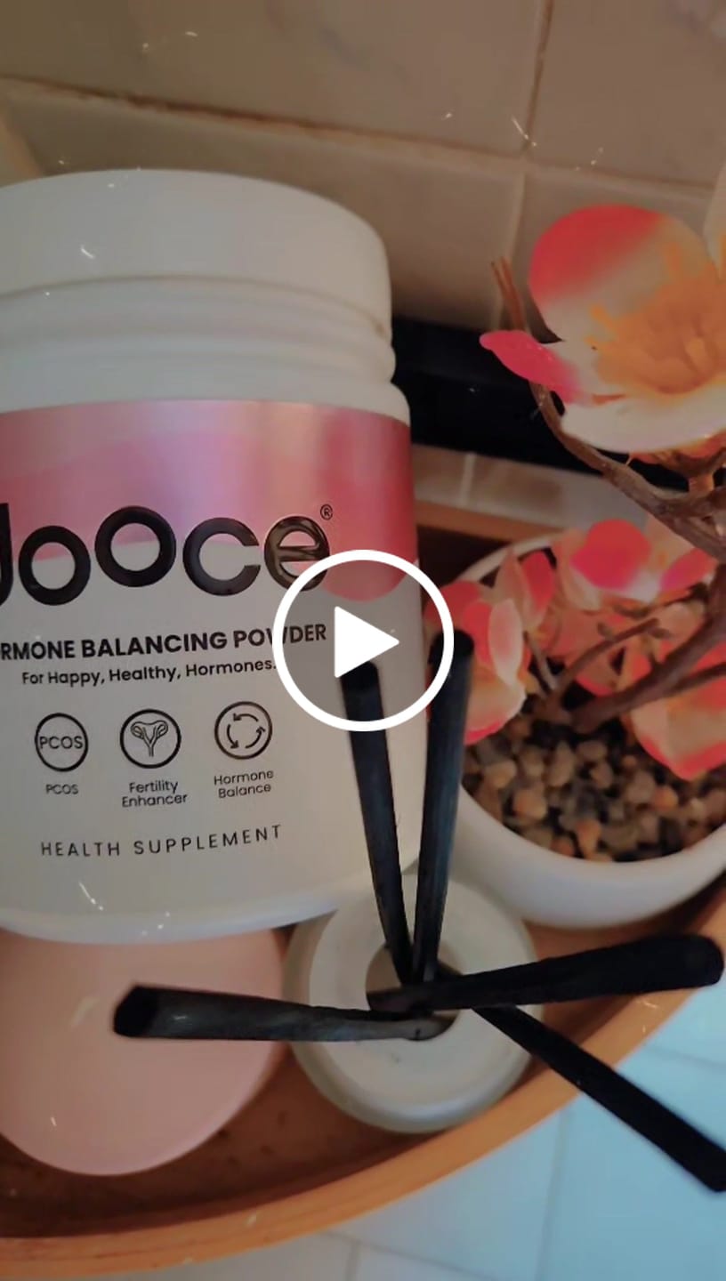 Customer video review of JOOCE Hormone Balance Powder