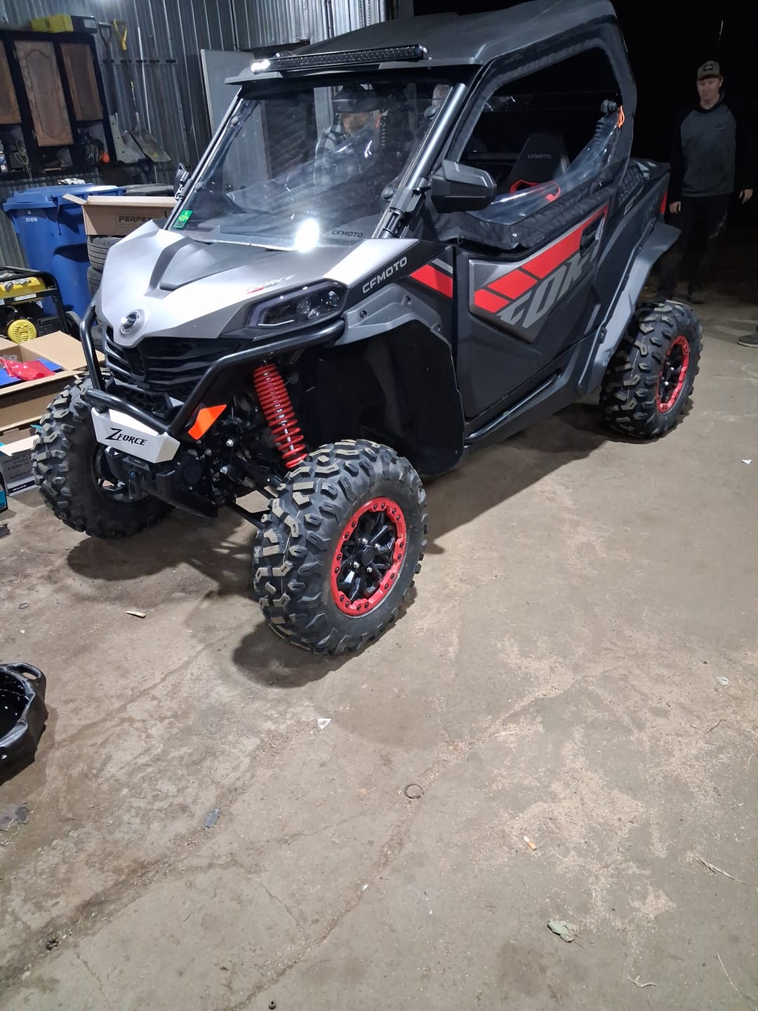 Customer photo review of 2" Lift Kit — CFMoto ZForce 950 Sport & 950 Sport-4 (2023+)