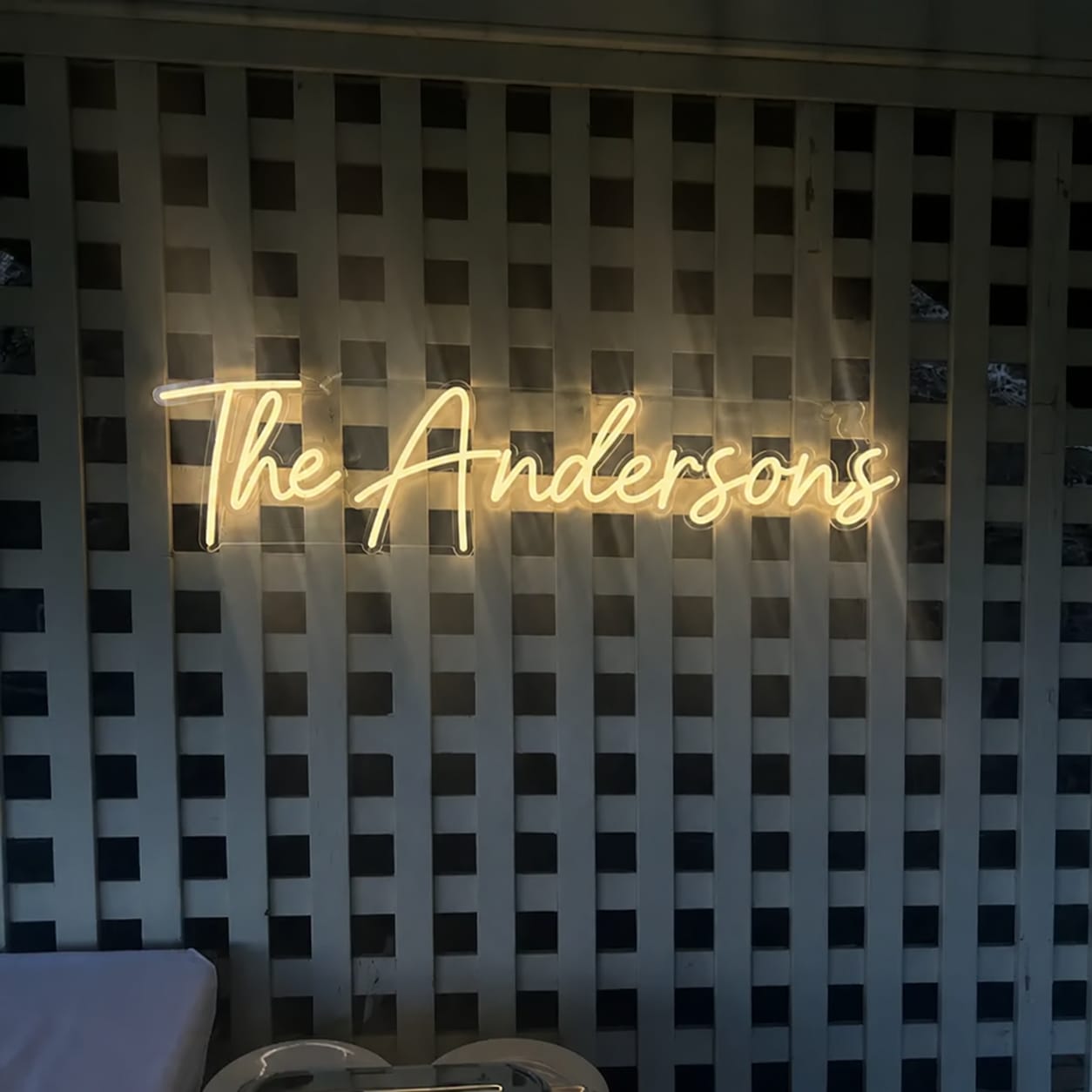 Customer photo review of Custom Sign for Zachary Richardson