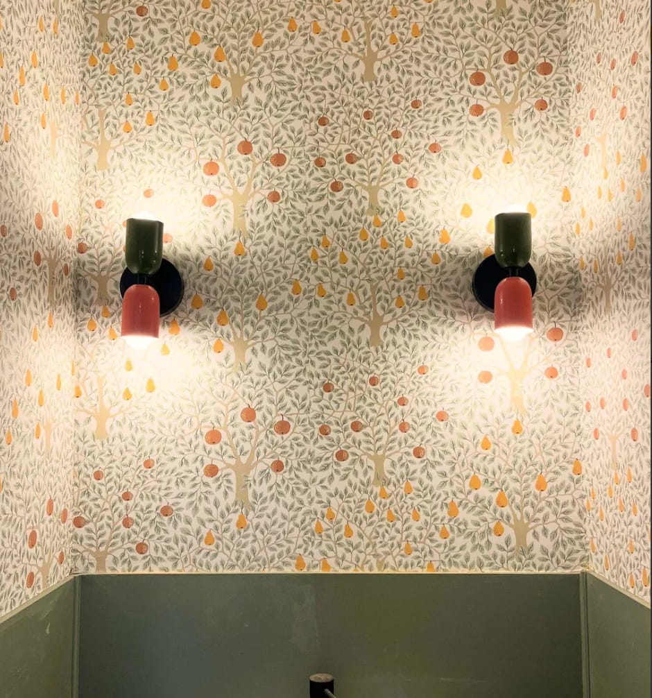 Customer photo review of Two Light Cylinder LED Wall Sconce with Round Backplate