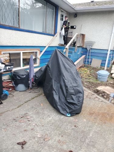 Customer photo review of Motorcycle Cover