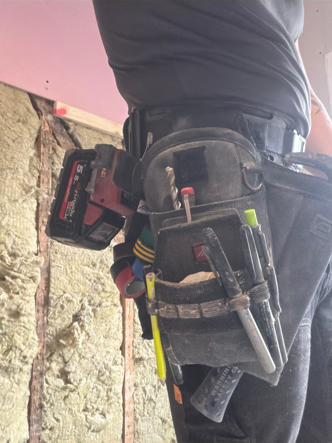 Customer photo review of DiamondBack Toolbelts |  Tempo Belt