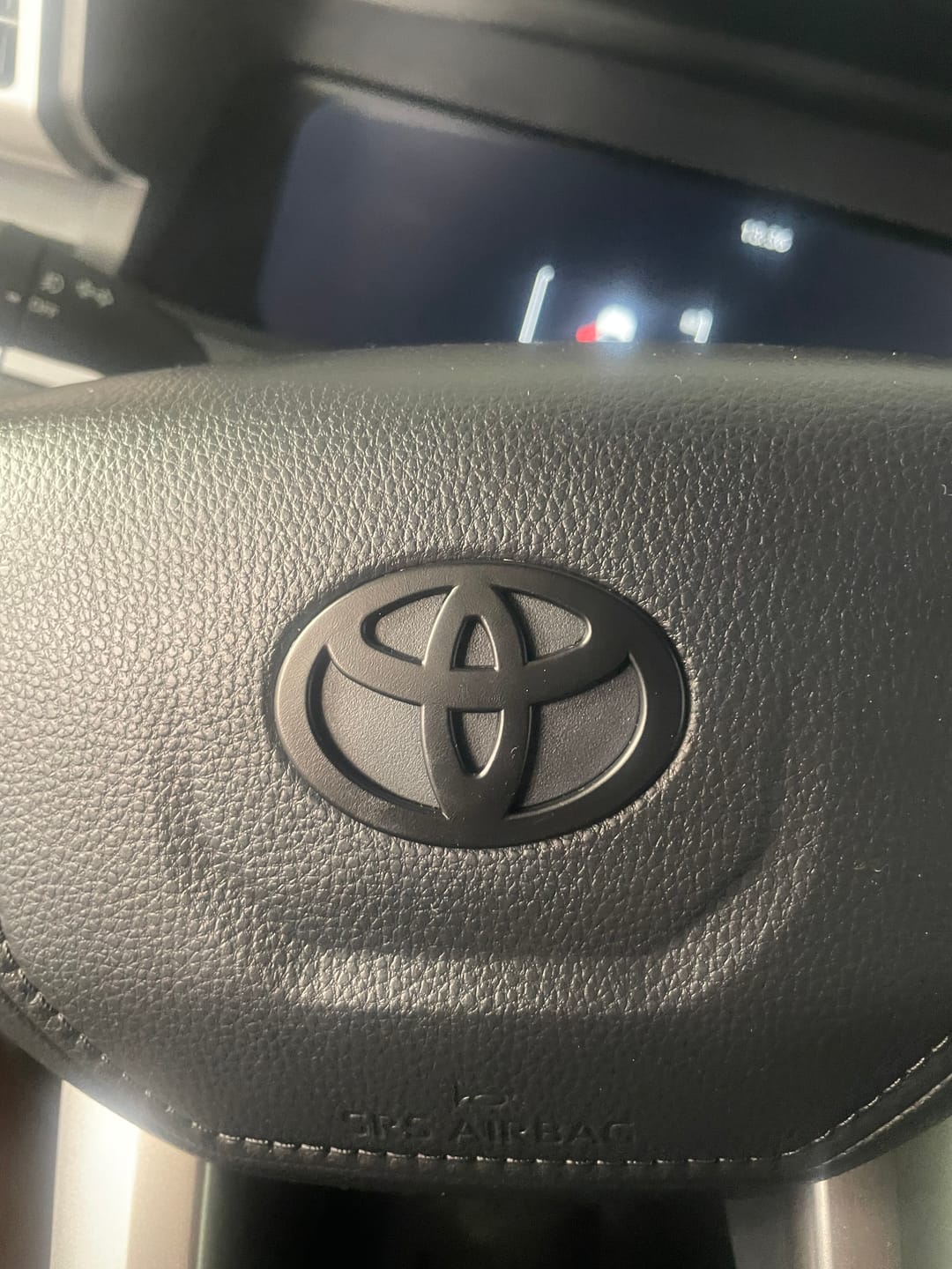 Customer photo review of NEW Gen Steering Wheel Emblem