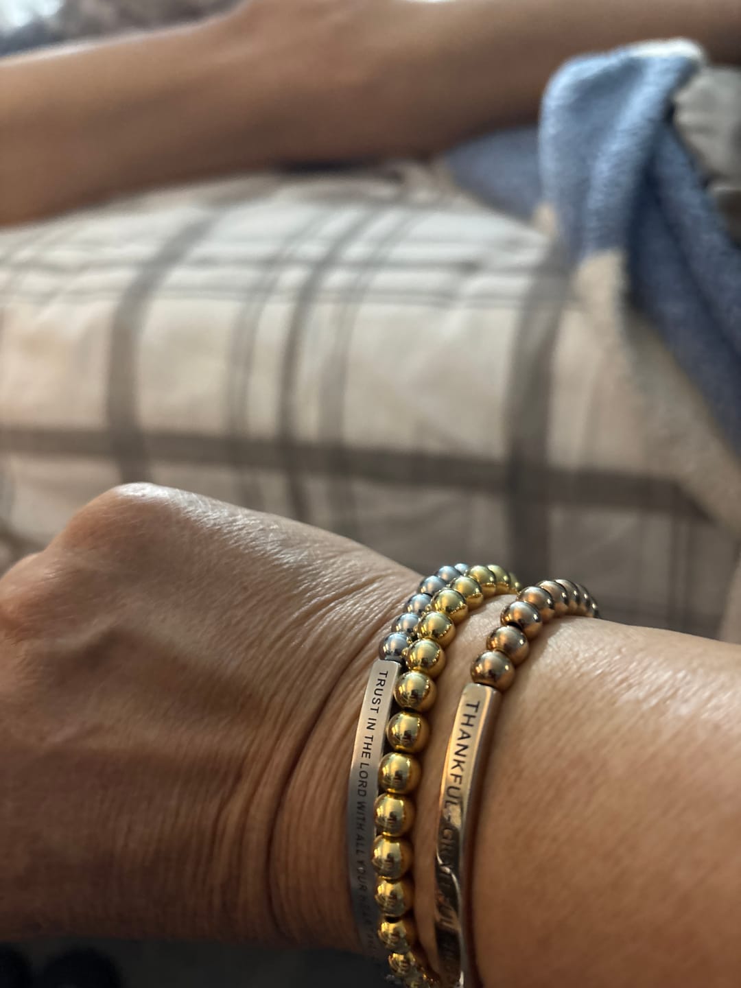 Customer photo review of STACKERS - ROSE GOLD (POS)