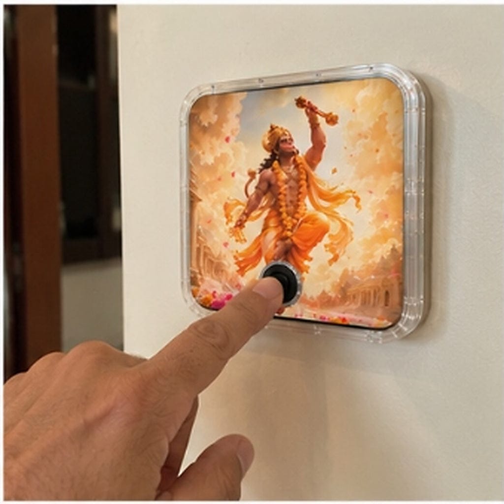 Customer photo review of Hanuman Chalisa Musical Magnet