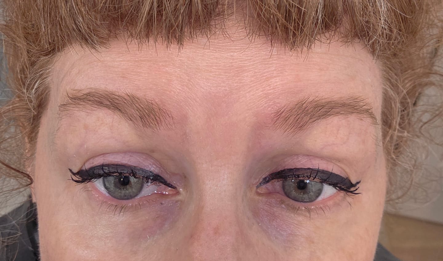 Customer photo review of Liquid Eyeliner