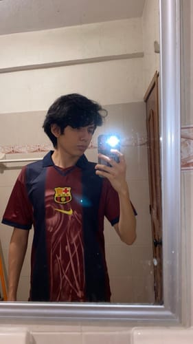 Customer photo review of Retro Jersey FC x Travis Scott