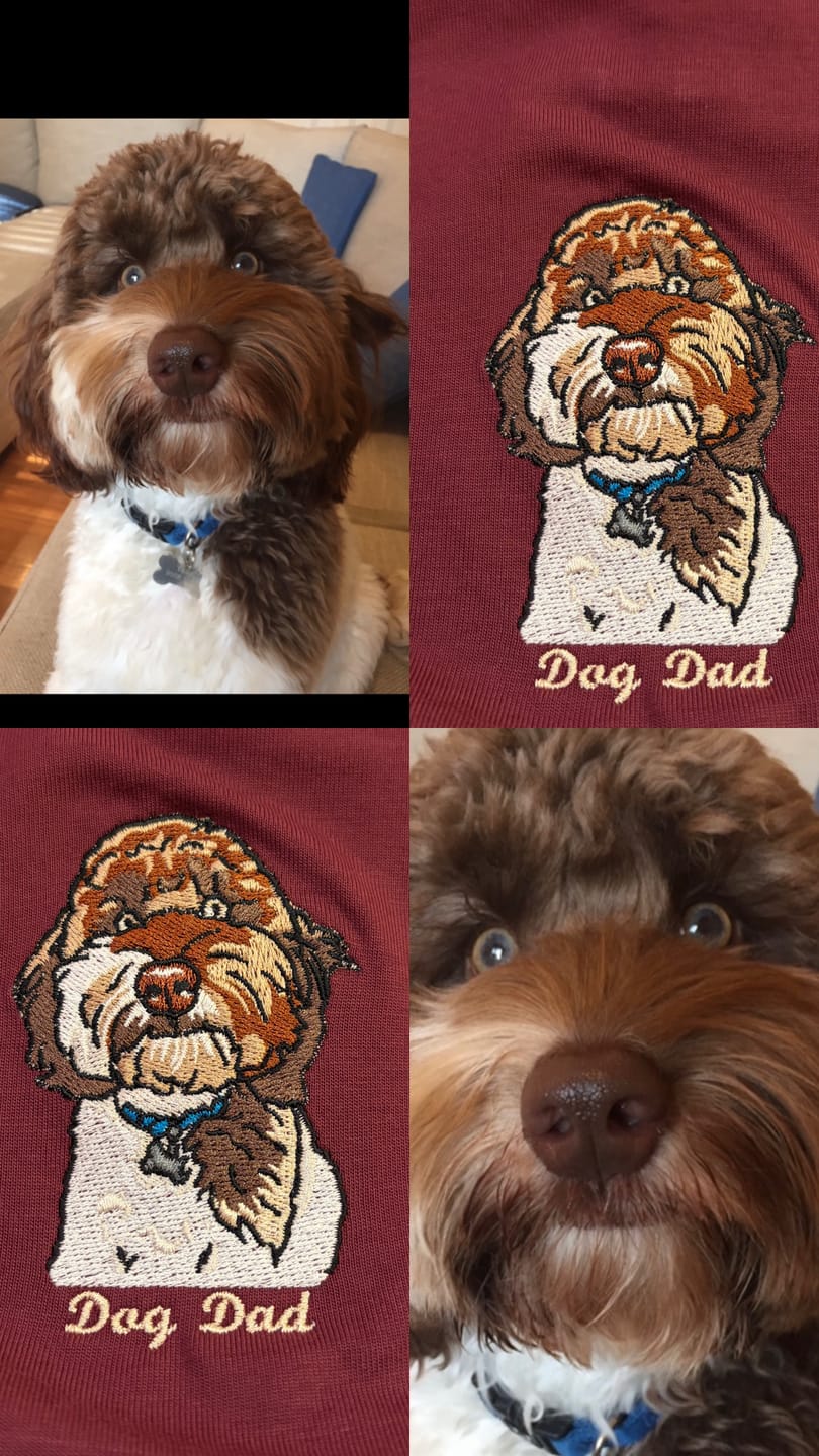 Customer photo review of CUSTOM Men's T-shirt