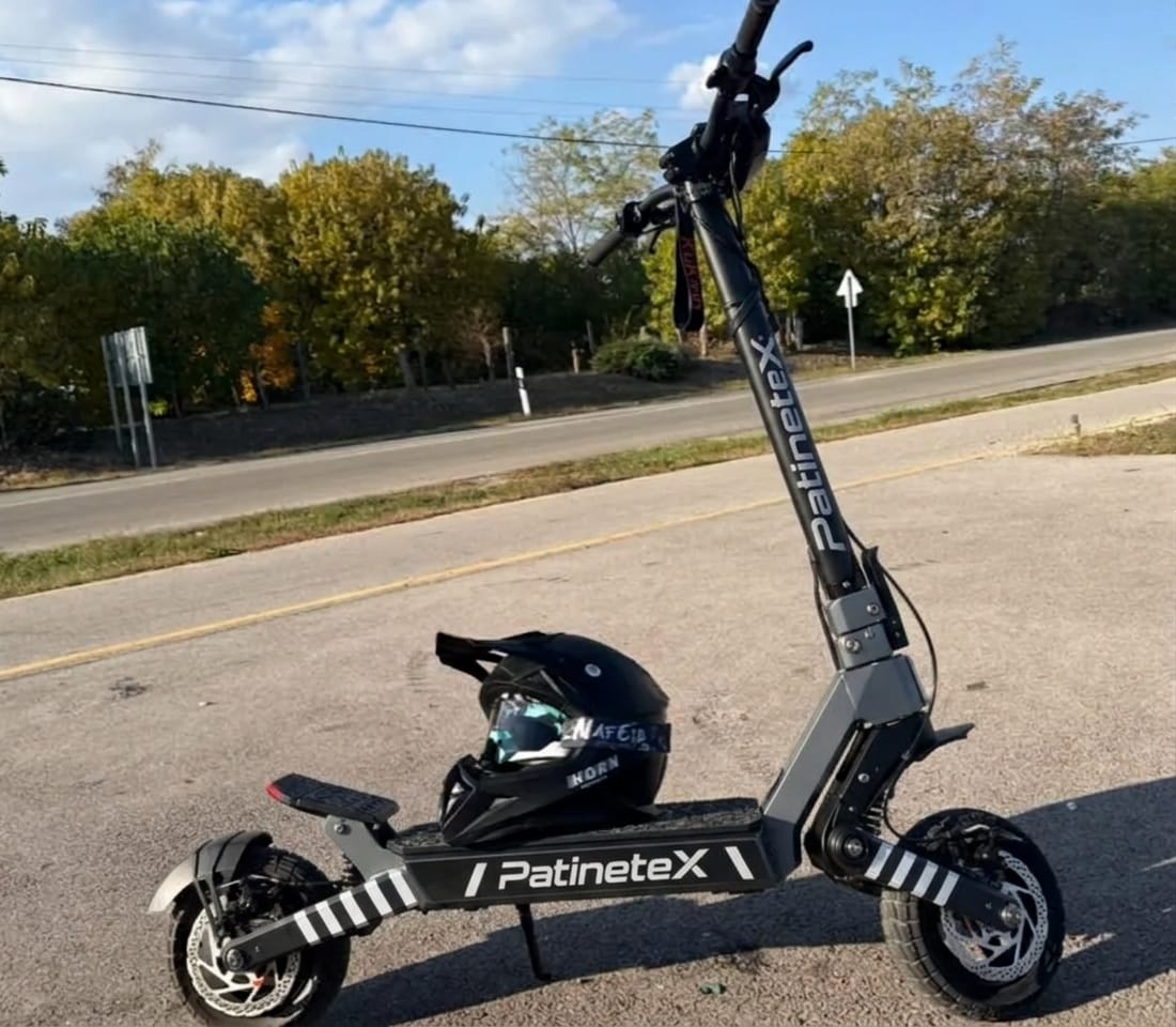 Customer photo review of Patinete Eléctrico X1 500W