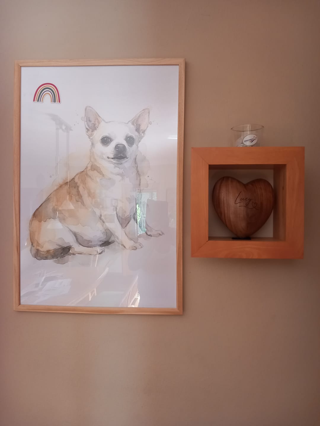 Customer photo review of Tierportrait als Aquarell-Kunstwerk