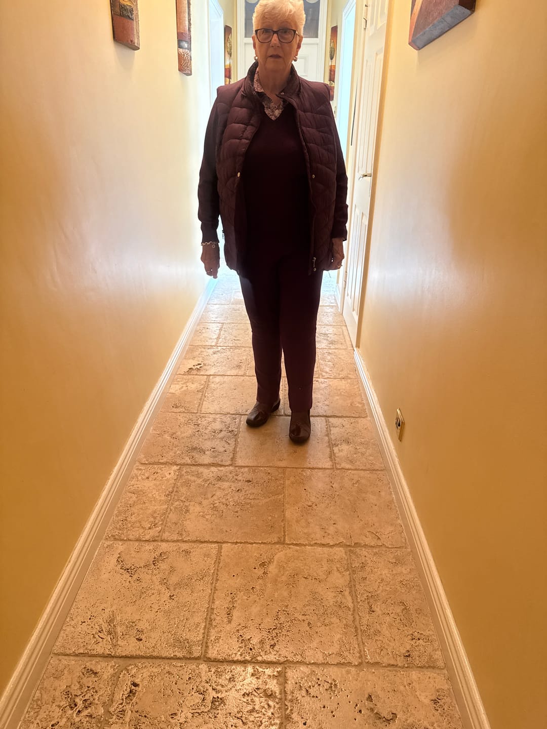 Customer photo review of 27" Lily Trousers - Mulberry
