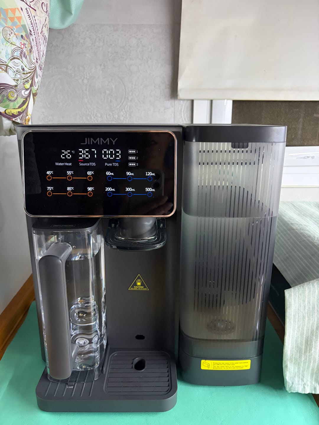 Customer photo review of R9 Countertop Reverse Osmosis Water Purifier