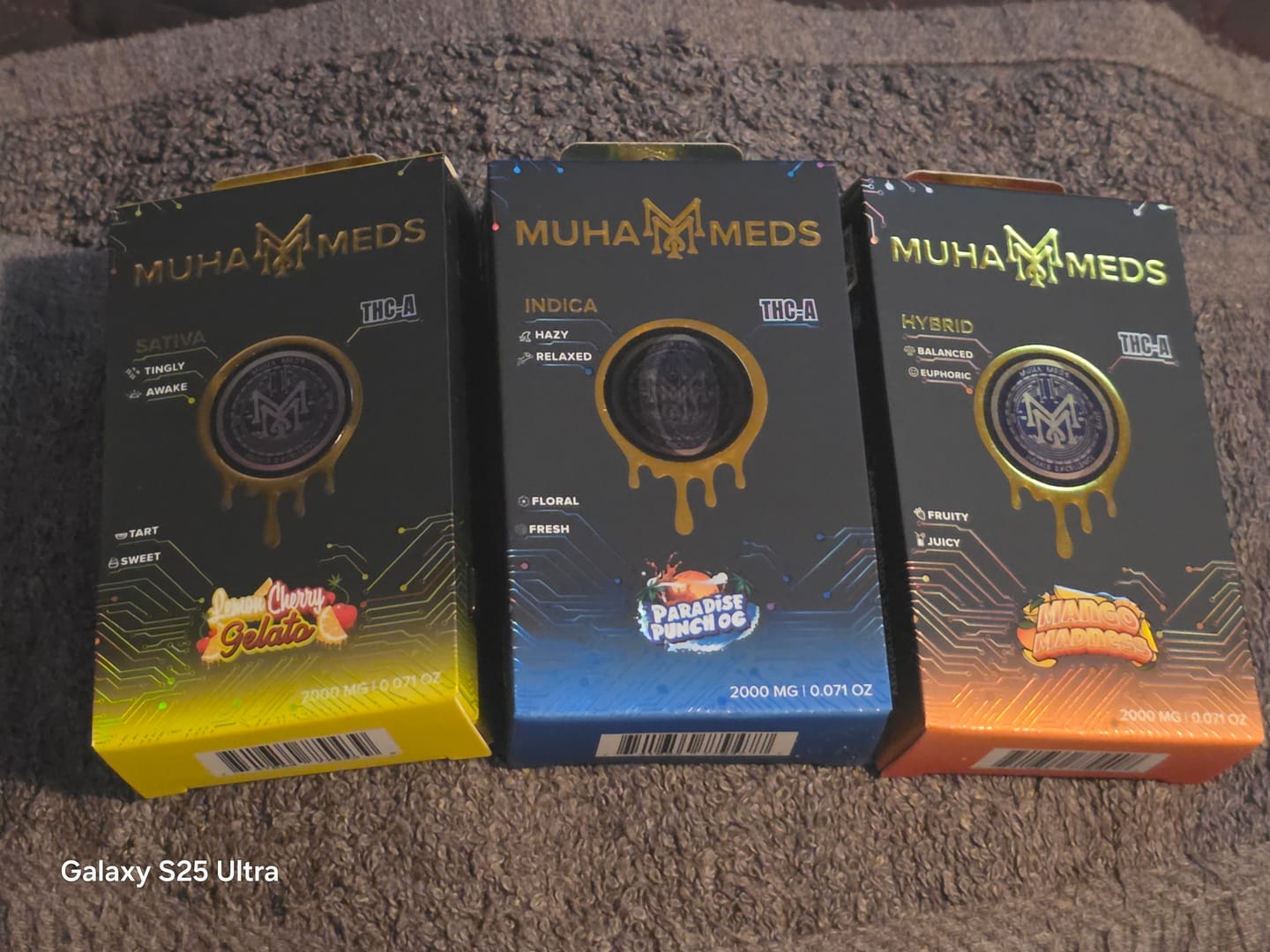Customer photo review of MUHA Meds THCa 510 Cartridge - 2G