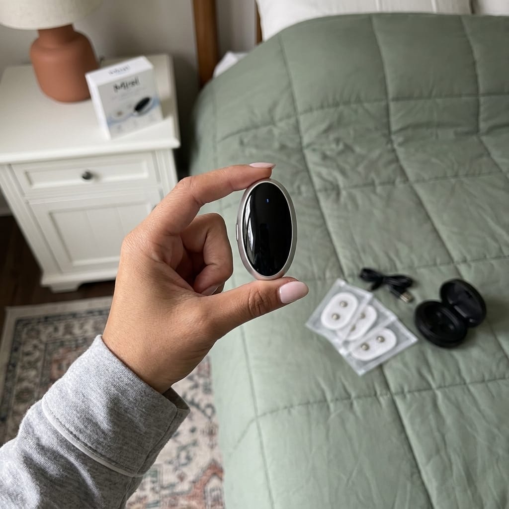 Customer photo review of Anti-Snoring Chin Pulse for Quiet Nights