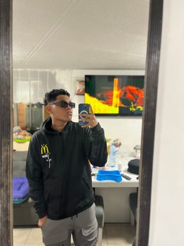 Customer photo review of Cactus Jack Im Lovin it hoodie