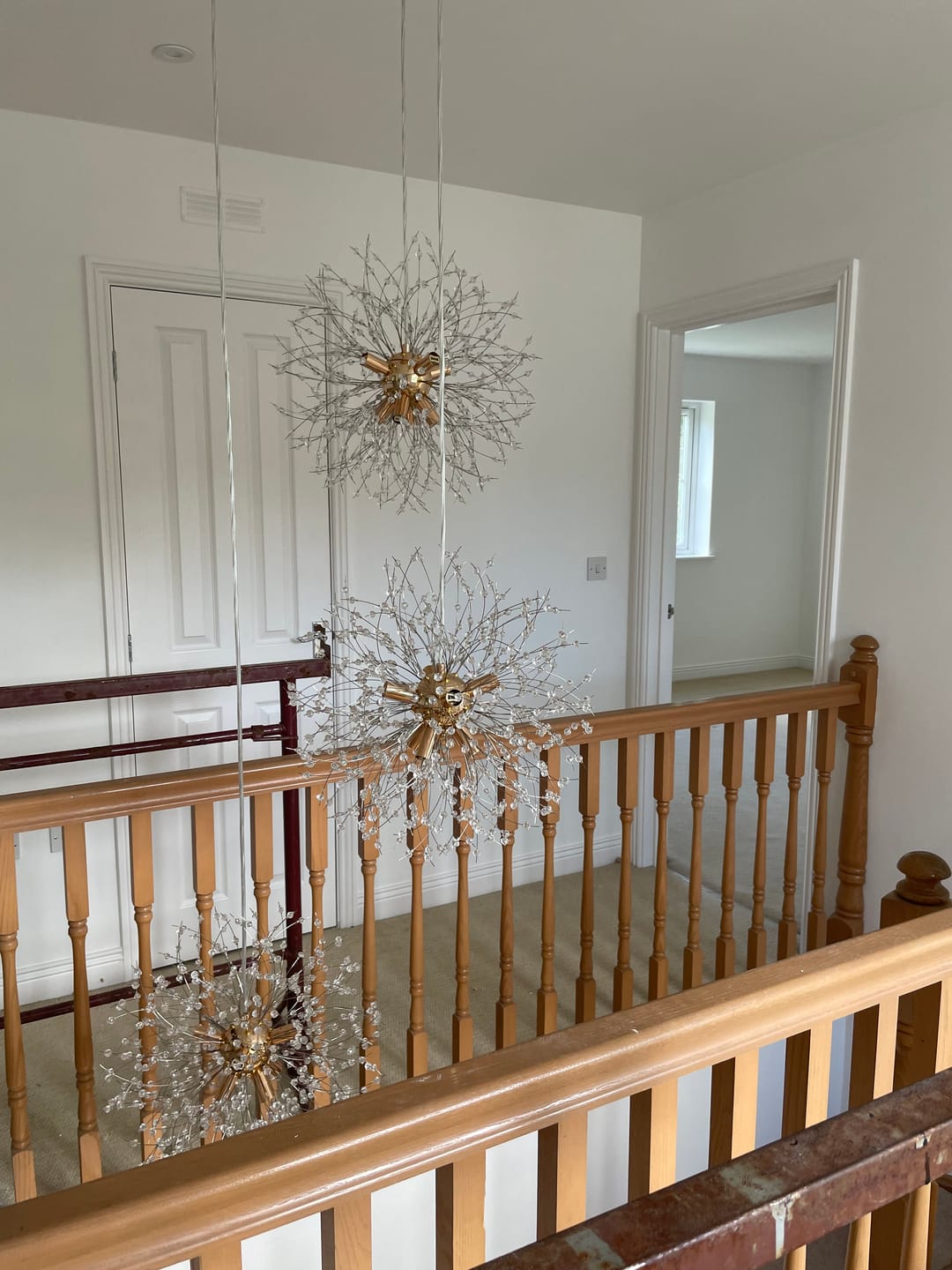 Customer photo review of 24/40-Light Modern Large Sputnik Firework Chandelier